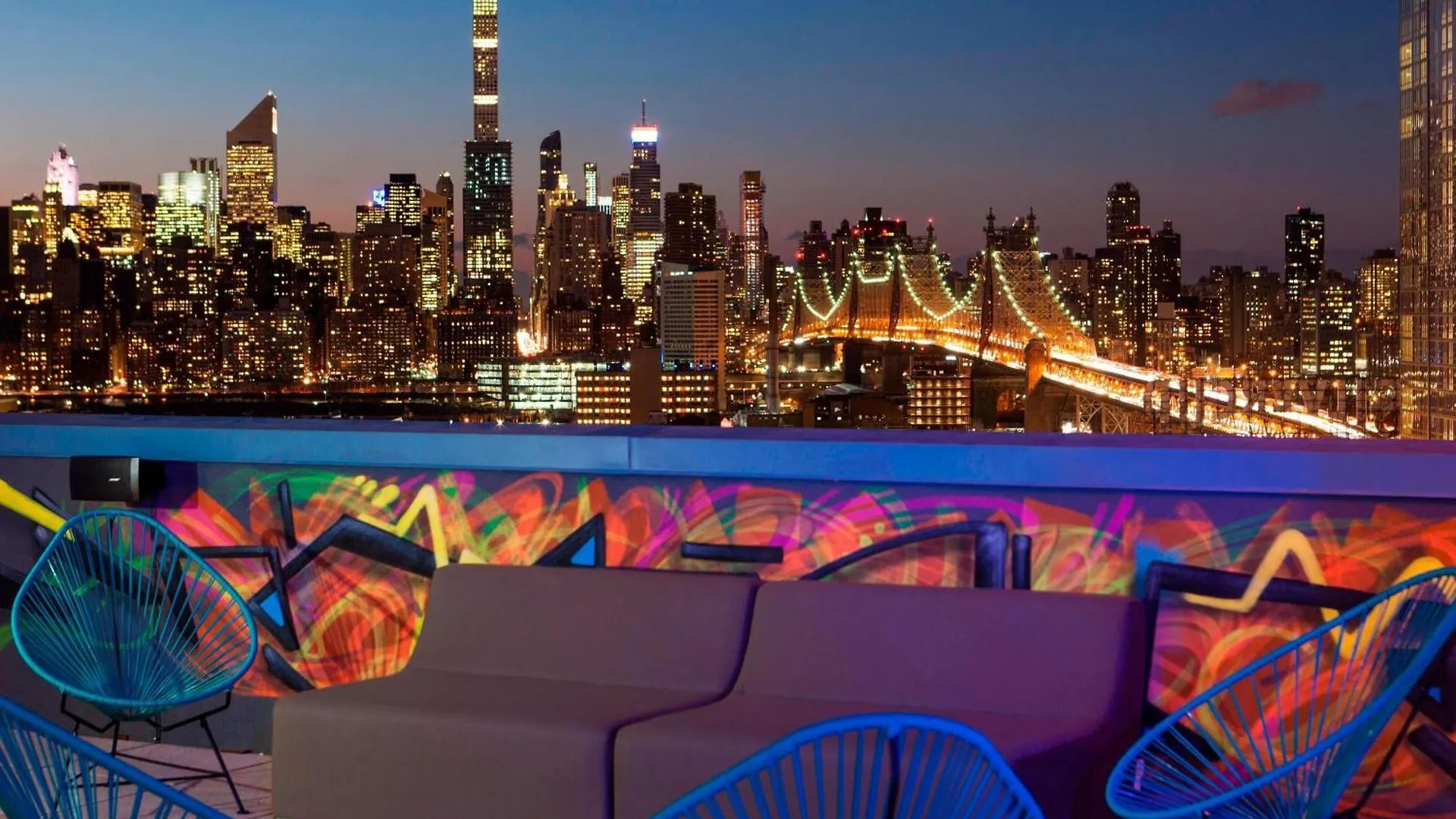 Szálloda Aloft Long Island City-Manhattan View New York